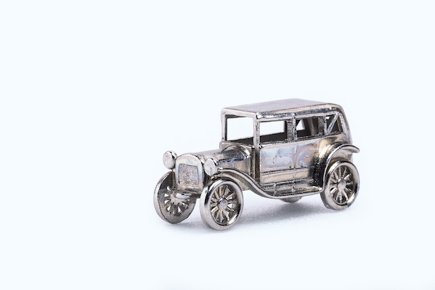 modelo de carro retro em miniatura