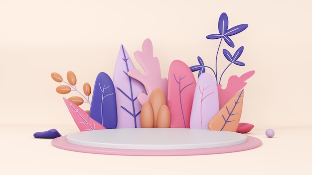 Foto modelo de cartão de saudação de feliz páscoa com coelho e ovos 3d renderização de fundo festivo.