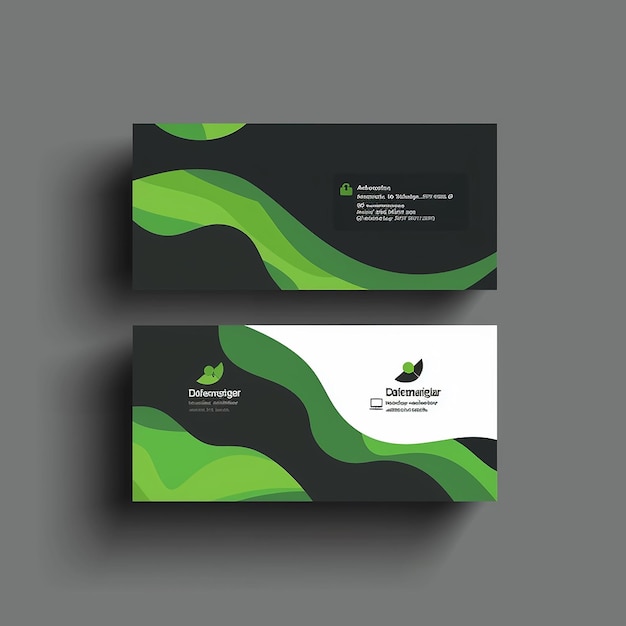 Modelo de cartão de visita elegante e elegante Vector Moderno Design criativo e limpo único