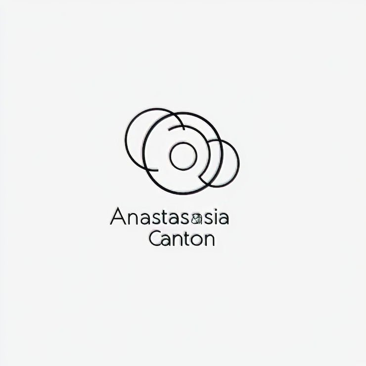 Foto modelo de design de logotipo abstrato para empresa de negócios elemento de design de identidade corporativa