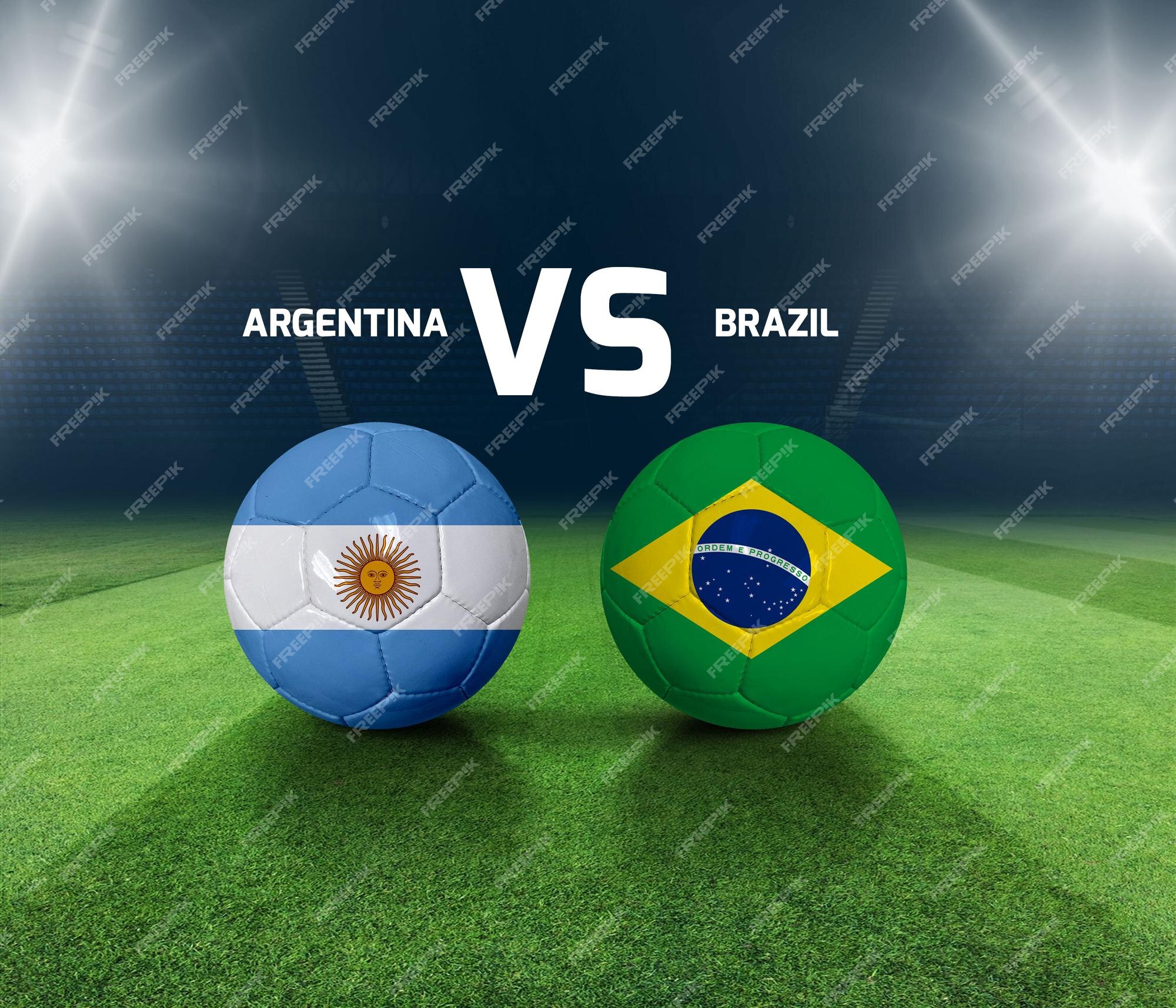 BRASIL VS ARGENTINA jogo online no