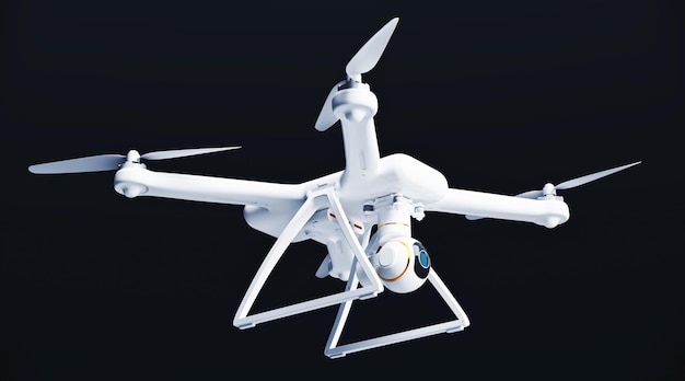 Modelo de drone 3D