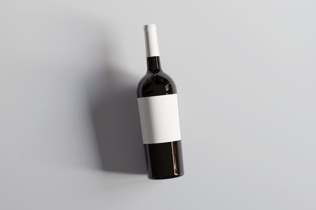 Modelo de garrafa de vidro