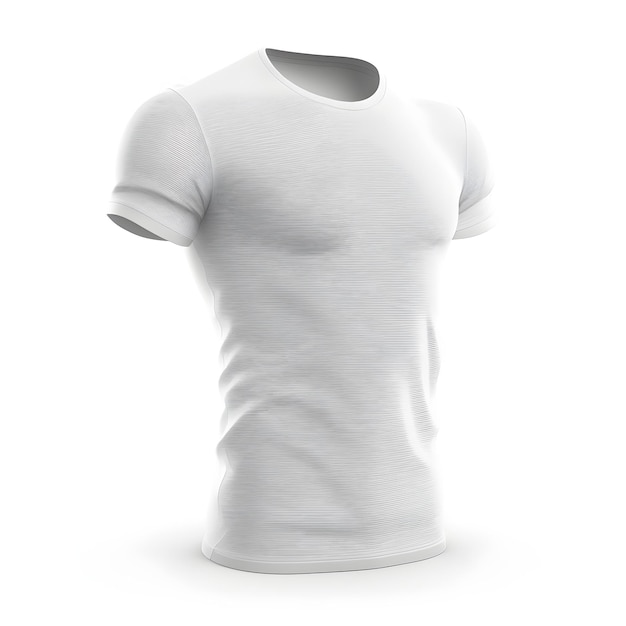 Modelo de maquete de camiseta branca