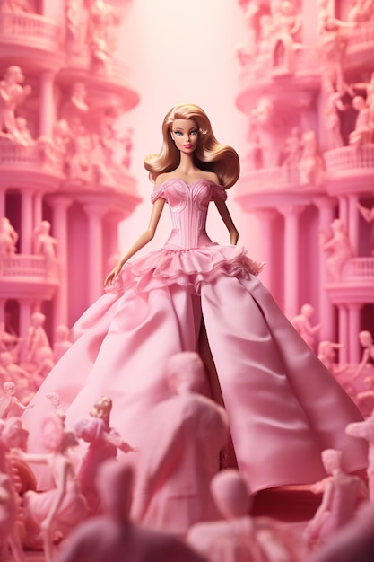 Modelo de moda Barbie