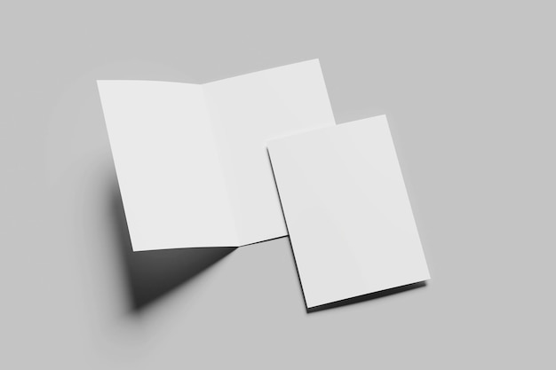 Modelo de papel A4 em branco