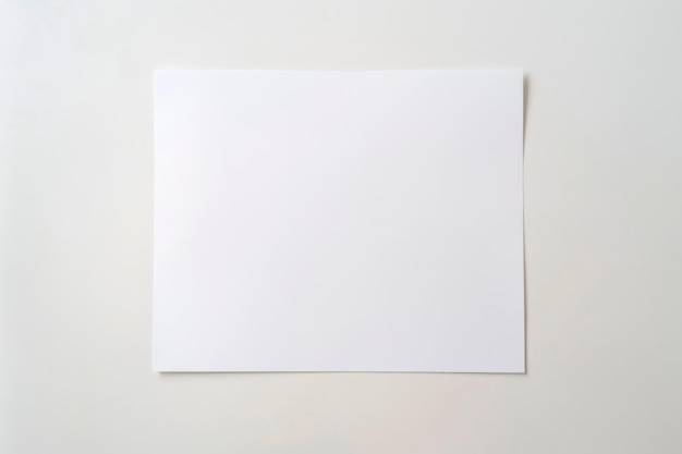 Foto modelo de papel em branco criado com ia gerativa