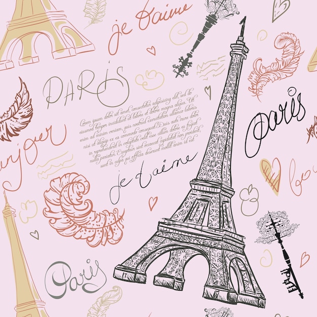 Modelo de Paris Fundo