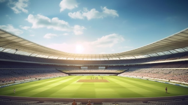 Modelo de plano de fundo do estádio esportivo