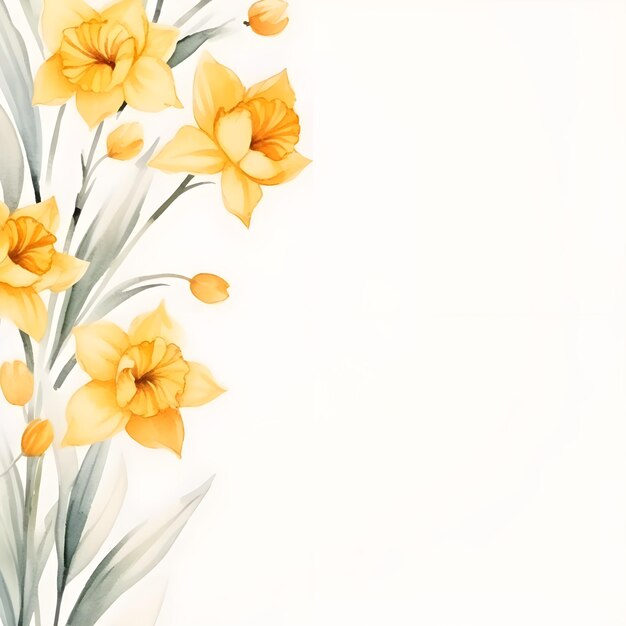 Foto modelo de postagem floral colorida nas redes sociais e design de banner de flores na temporada de primavera