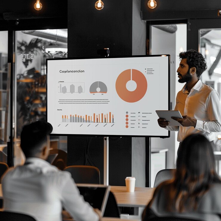 Foto modelo de powerpoint sobre economia