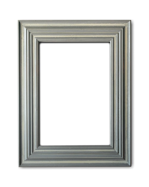 Modelo de quadro de imagem cinza png transparente