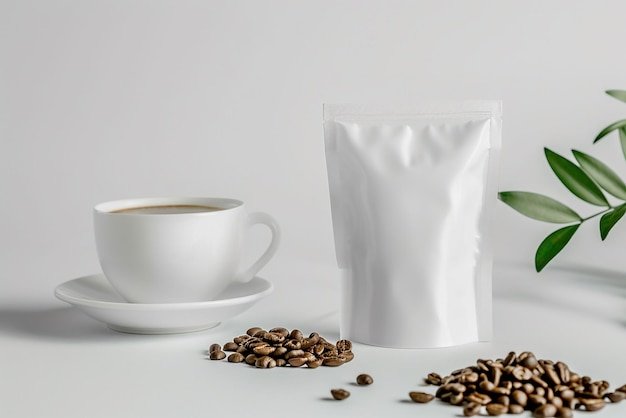 Modelo de saco de café