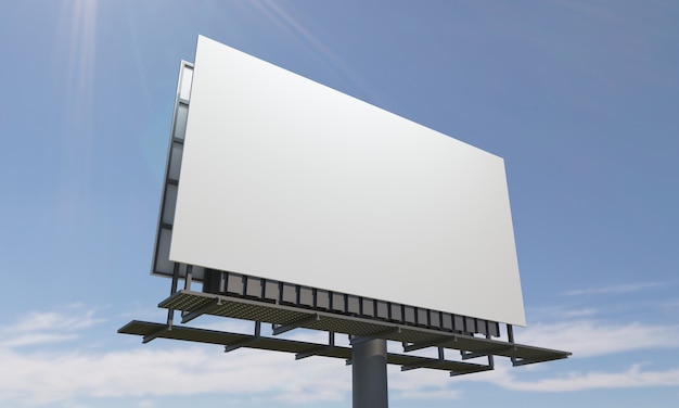 Modelo de sinal de cartaz