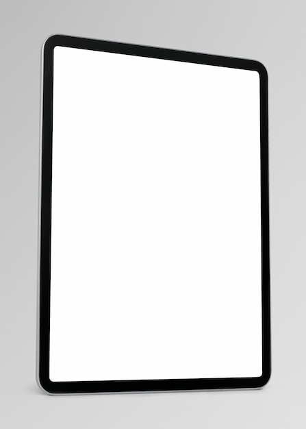 Modelo de tela de tablet digital de tecnologia inteligente
