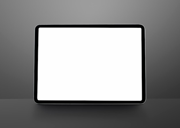 Modelo de tela de tablet digital de tecnologia inteligente