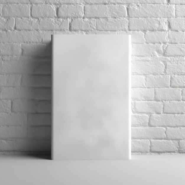 modelo de um livro vazio em branco