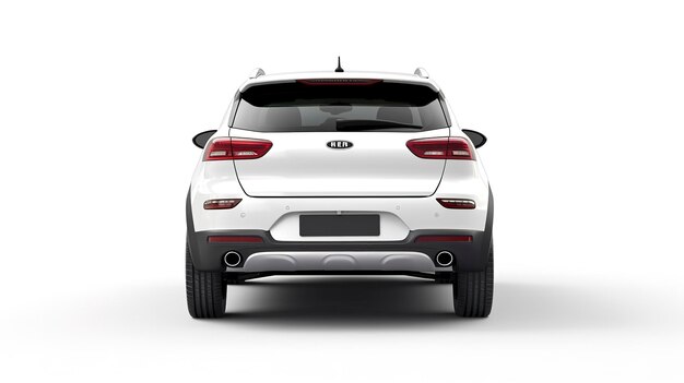 Foto modelo de visão traseira da kia niro