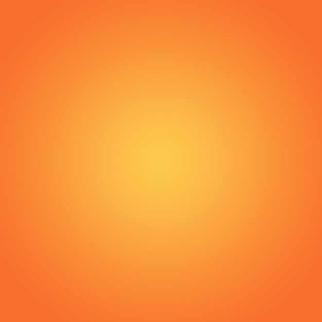 Foto modelo de web studioroom design de layout de fundo laranja abstrato relatório de negócios com cor de gradiente de círculo suave