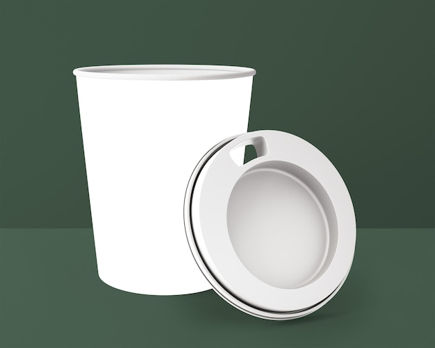 Modelo de xícara de café png marca de negócios transparente