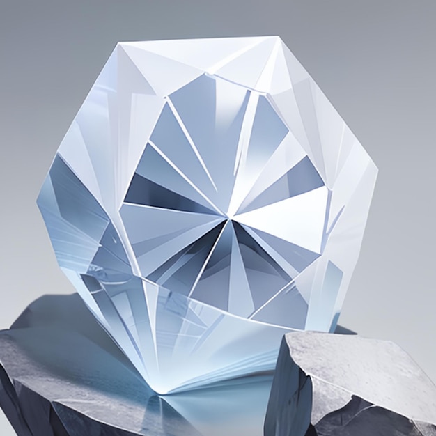 Modelo de diamante para ideas de juegos o fabricación de joyas.