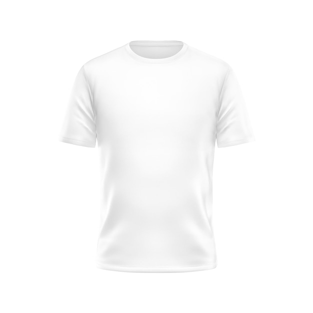 Modelo em branco de camiseta Raglan isolado em um fundo branco