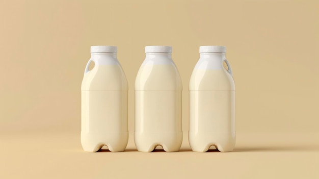 Foto modelo de envasado de leche