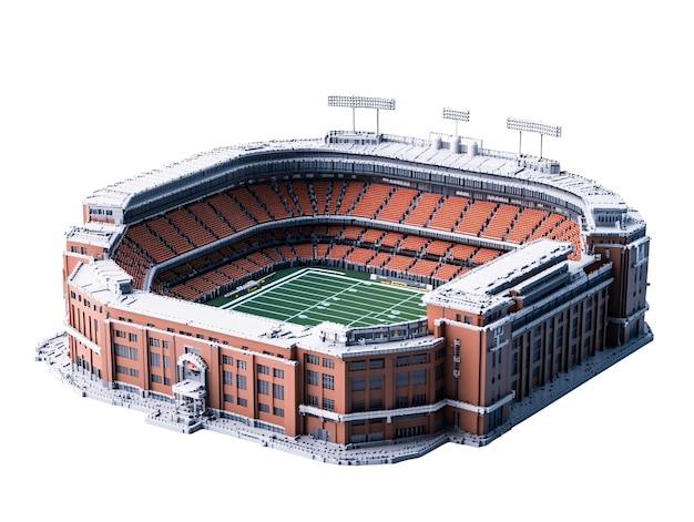 un modelo de un estadio