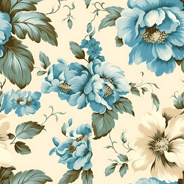 Modelo floral Impresión digital Modelo textil de diseño Impresión digital