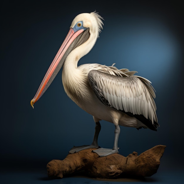 Modelo fotorrealista de Pelican 3D para tiros de naturezas mortas icônicas