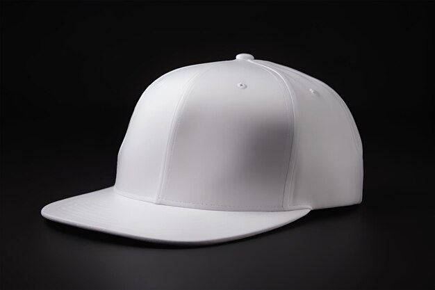 Modelo de gorra de béisbol en blanco