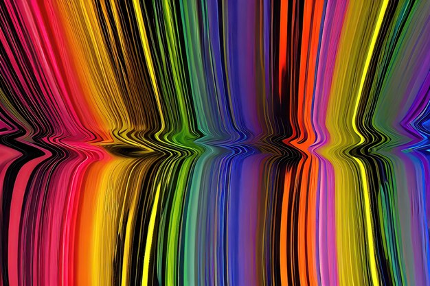 Foto modelo gráfico colorido de formas e padrões brilhantes para papel de parede digital