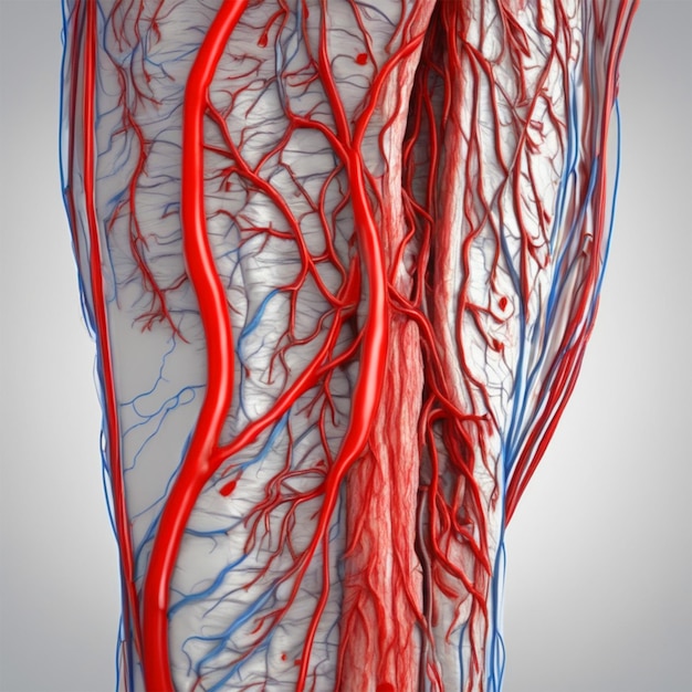 Foto modelo de un hígado una anatomía 32k uhdsharp super enfoque detalle fino imagen perfecta composición perfecta