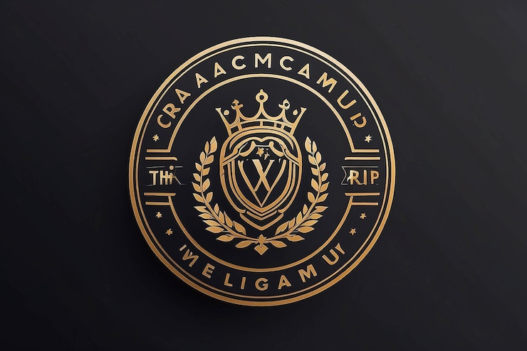 Foto modelo de ilustración del diseño del logotipo