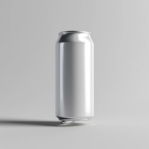 Foto el modelo de la lata
