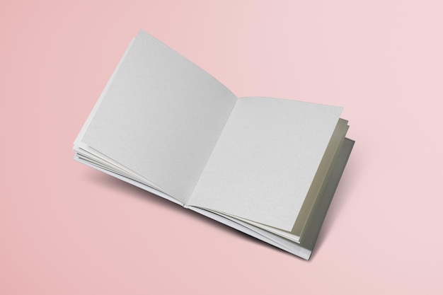 Modelo de libro png transparente