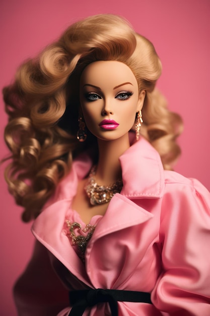 Modelo de moda de las Barbie