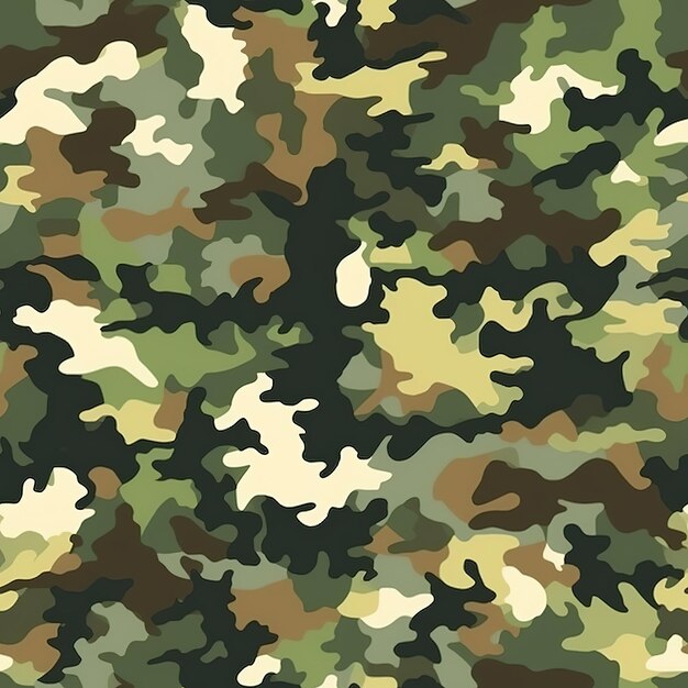 Modelo moderno de camuflaje sin costuras