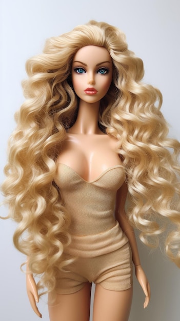 Modelo de la muñeca Barbie