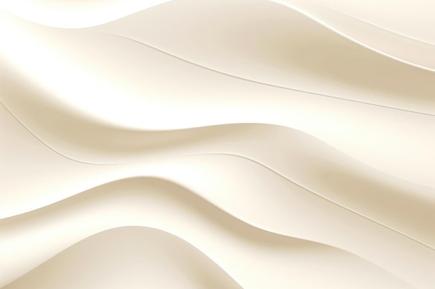 Modelo de onda de beige claro en fondo blanco