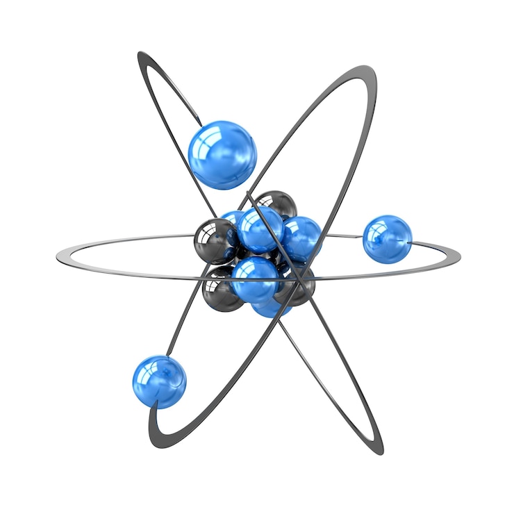 Foto modelo orbital do átomo