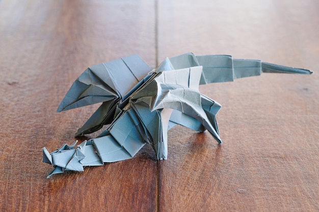 Modelo origami dragon