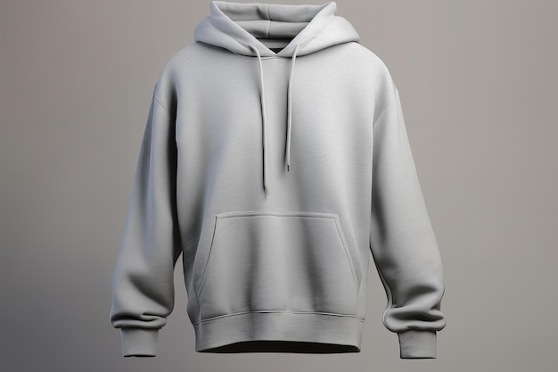 Modelo de sudaderas con capucha en 3D