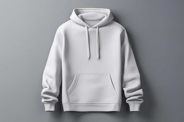 Modelo de sudaderas con capucha en 3D