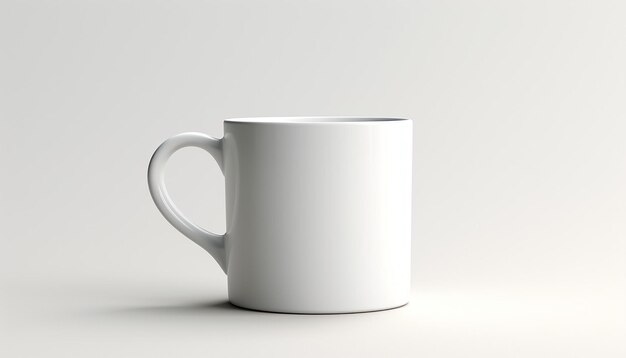 Foto modelo de taza blanca