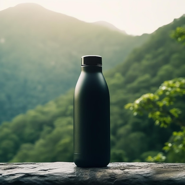 Modelo de termo de botella de agua