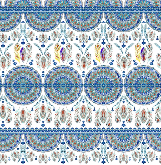 Modelo de textil Boho