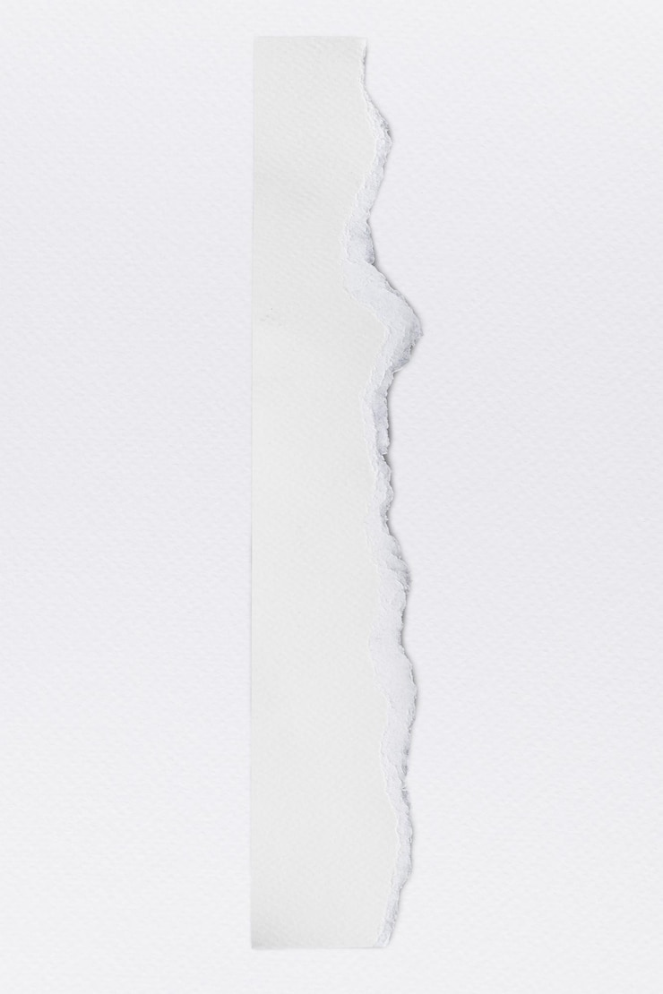 Modelo transparente de papel rasgado png artesanía DIY