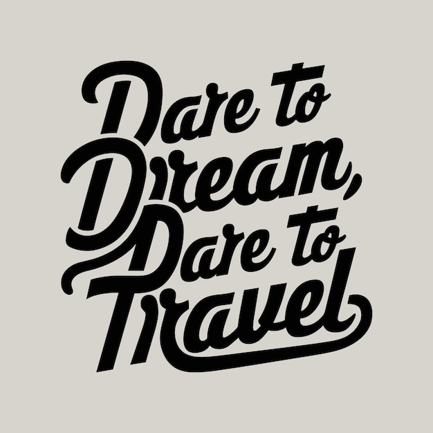 Modelo vetorial de design de camiseta de viagem Tipografia de viagem Letras de viagem