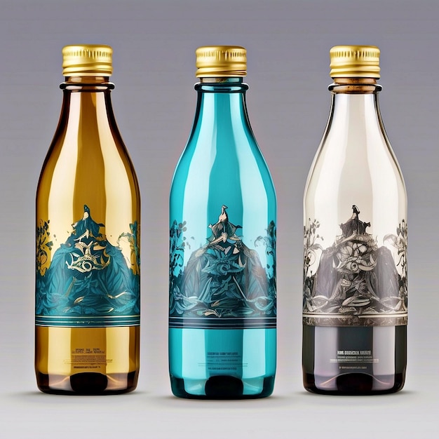 Foto modelos de botellas